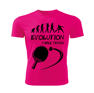 STOLNÍ TENIS dámské tričko Evolution růžové 