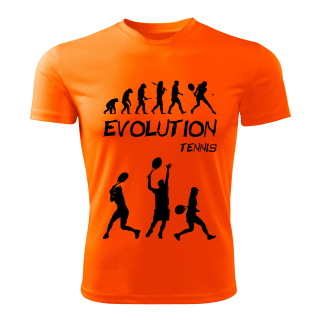 TENIS dámské tričko Evolution oranžové 