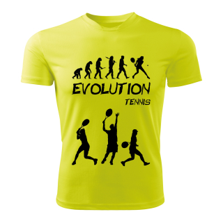TENIS dámské tričko Evolution limetkové 