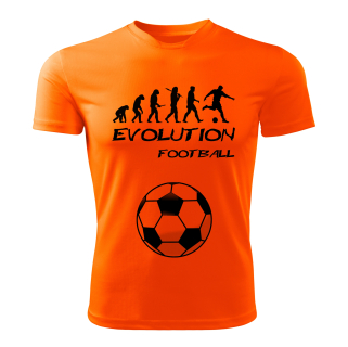 Evolution FOTBAL dětské tričko oranžové 