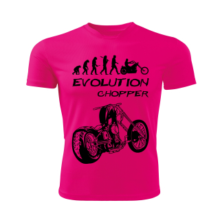 Evolution CHOPPER dětské tričko růžové 