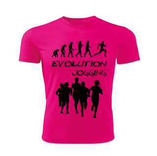 Evolution JOGGING dětské tričko růžové 