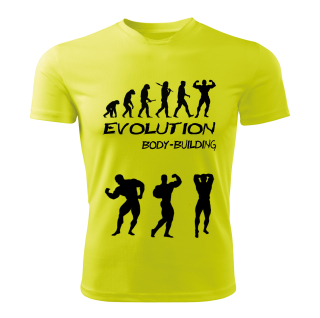 Evolution Bodybuilding dětské tričko limetkové 