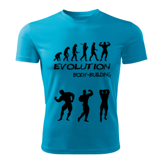 Evolution Bodybuilding dětské tričko tyrkysové 