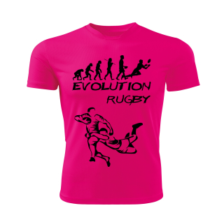 Evolution RUGBY dětské tričko růžové 