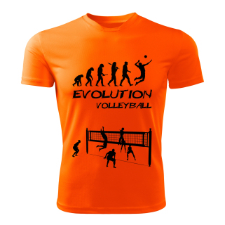 Evolution VOLEJBAL dětské tričko oranžové 