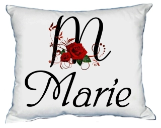 Moon River MARIE polštář s dámským jménem 30x40 cm