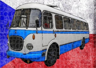 Moon River Puzzle s autobusem RTO 706 