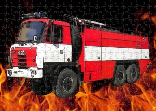 Moon River Puzzle s hasičským autem 815 6x6 CAS 32 