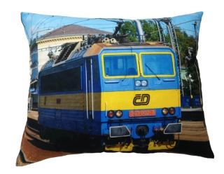 Moon River Polštářek s vlakem lokomotivou 363 002-7  velikost 33x43 cm