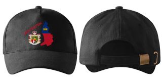 kšiltovka s vlajkou LICHTENŠTEJNSKO černá