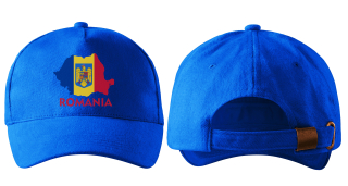 kšiltovka s vlajkou RUMUNSKA modrá