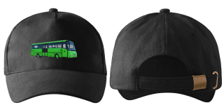 kšiltovka s autobusem SOR C černá 