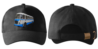 kšiltovka s autobusem RTO černá 