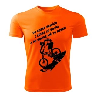 Moon River Cyklistické tričko oranžové 