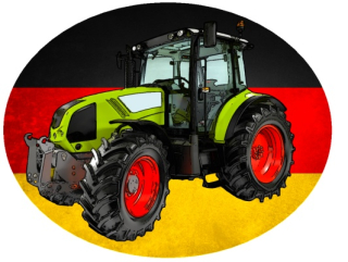 Nažehlovačka Claas Arion 400