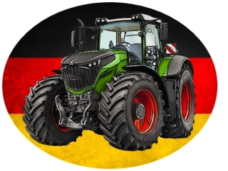 Nažehlovačka Fendt 1000 Vario