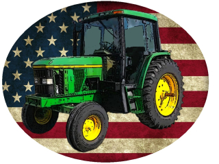 Nažehlovačka John Deere 6400