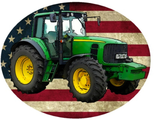 Nažehlovačka John Deere 6930