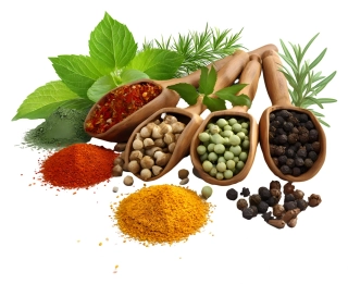 Moon River samolepka mix koření  7x5 cm