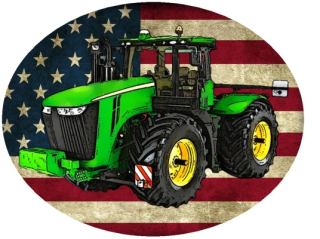 Nažehlovačka John Deere 9560R