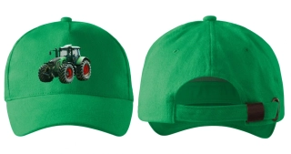 kšiltovka s traktorem Fendt 930 zelená 