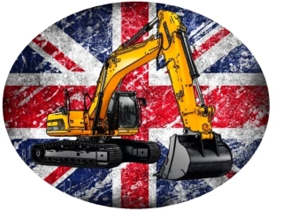 Nažehlovačka s bagrem JCB JS290