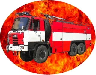 Nažehlovačka HASIČI Hasičské auto 815  6x6 