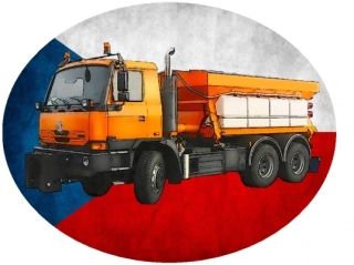 Nažehlovačka  815 sypač silničářské auto 