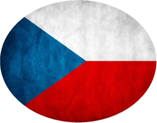 Nažehlovačka vlajka Česká Republika