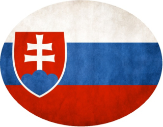 Nažehlovačka vlajka Slovensko