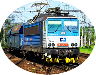 Nažehlovačka s vlakem 163.047