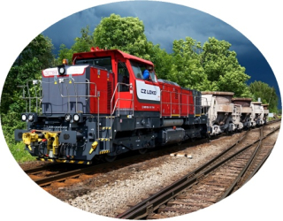 Nažehlovačka s vlakem 741.719