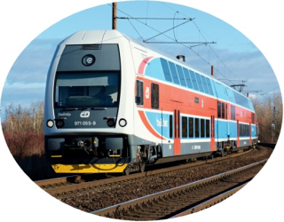 Nažehlovačka s vlakem 971 055 ELEFANT