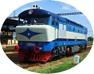 Nažehlovačka s vlakem T478 bardotka