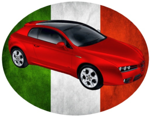 Nažehlovačka Alfa Romeo Brera
