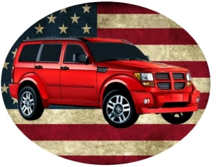 Nažehlovačka Dodge Nitro