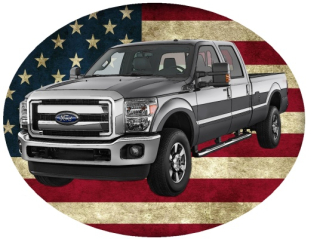 Nažehlovačka Ford F-350