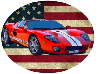 Nažehlovačka Ford GT40