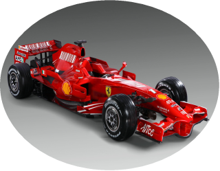 Nažehlovačka Formule Ferrari F1