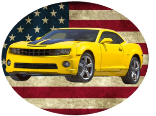 Nažehlovačka Chevrolet Camaro