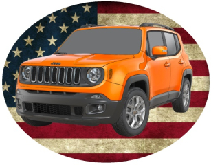 Nažehlovačka Jeep Renegade