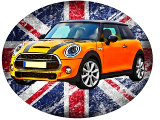 Nažehlovačka Mini Cooper S 