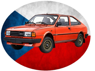 Nažehlovačka s Českým autem VI