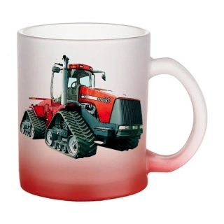 Moon River CASE IH STX 440 skleněný hrnek červený 330 ml