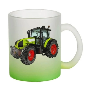 Moon River Claas Arion 400 skleněný hrnek zelený 330 ml