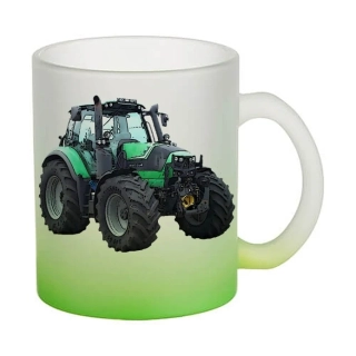 Moon River Deutz-Fahr 6160 skleněný hrnek zelený 330 ml