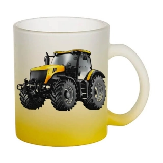 Moon River JCB 7230 skleněný hrnek žlutý 330 ml