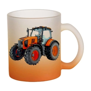 Moon River Kubota skleněný hrnek oranžový 330 ml