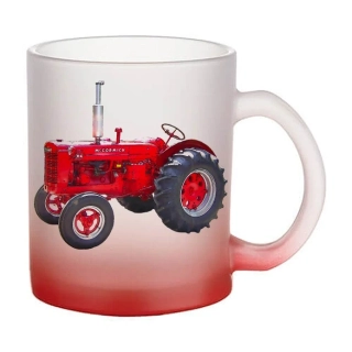 Moon River McCormick Super W-4 skleněný hrnek červený 330 ml